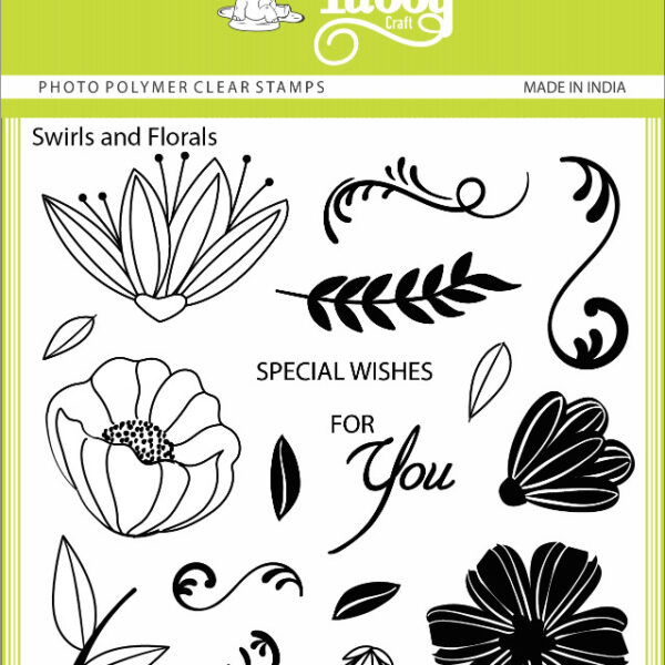 Swirls And Florals - Stamp