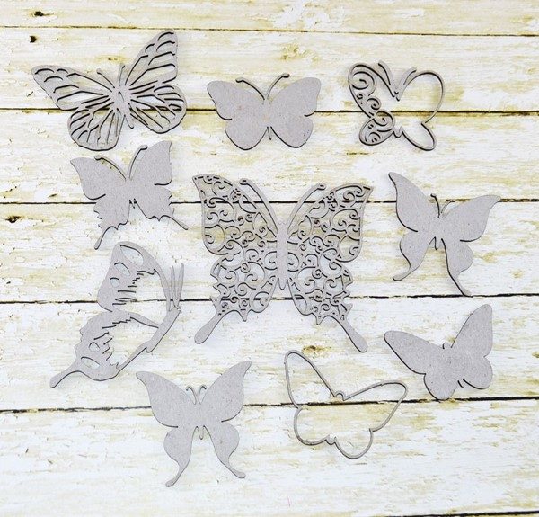 Butterfly - Collage Chippis